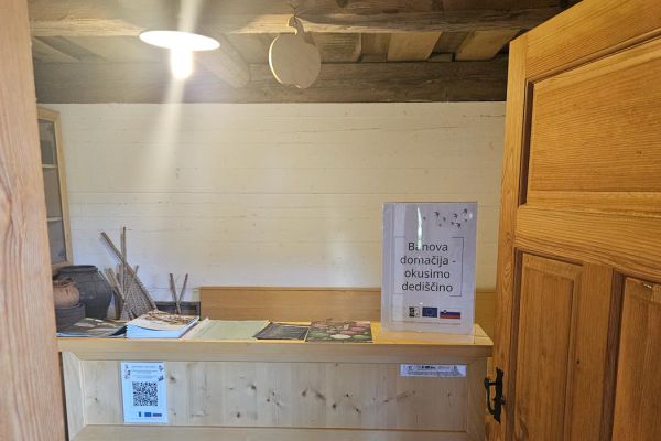 Notranjost Banove domačije